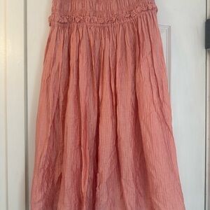 Current Air Coral A-Line Skirt